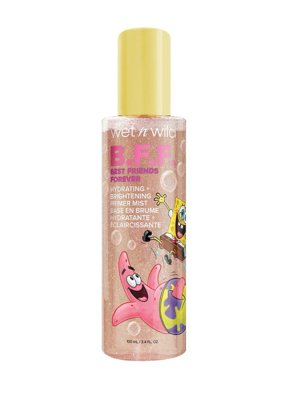 Wet n Wild Spongebob SquarePants Limited Edition B.F.F. Hydrating Primer  3.4 OZ